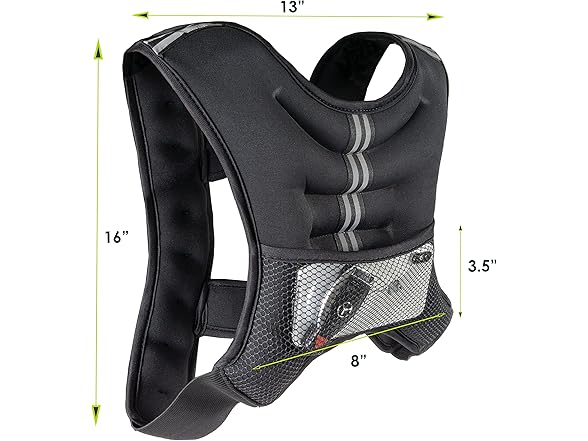 ProsourceFit Weighted Training Vest - 10lb