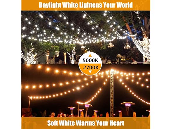 Lakumu B08B13DPYY Outdoor String Lights