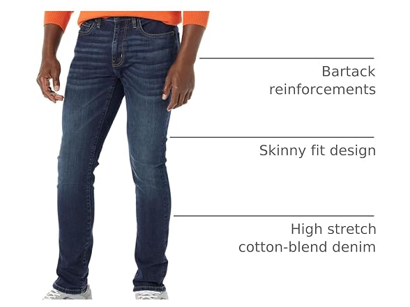 Amazon Essentials Men Skinny-fit High Stretch Jean