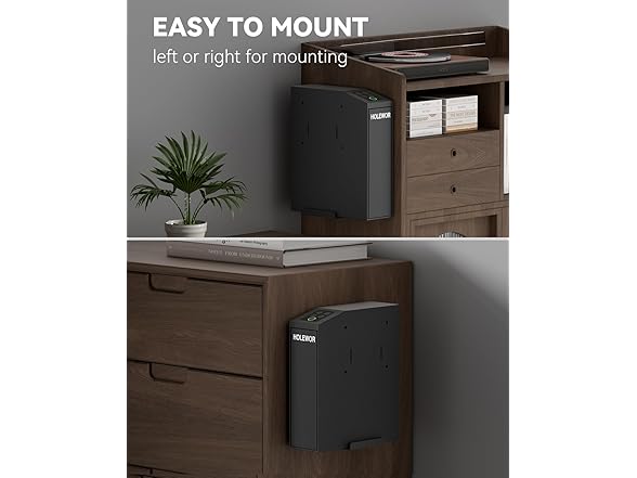 HOLEWOR Slider Bedside Pistol Safe