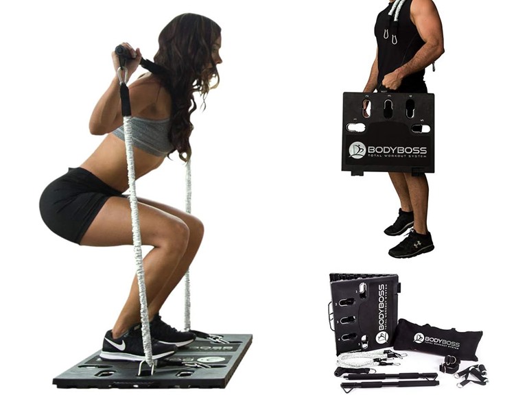 BodyBoss BODPKG2PURPLE-WE Home Gym 2.0 - Full Portable G