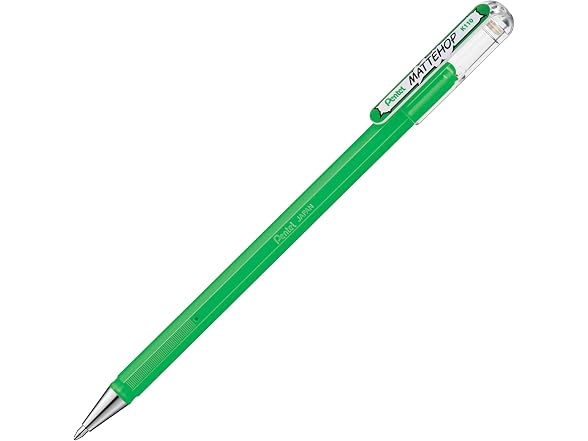 Pentel Hybrid MATTEHOP Gel Roller 12Pk