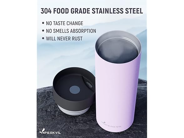 12oz Insulated Push Lid Coffee Mug
