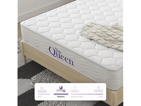 NapQueen 8 Inch Innerspring Full Mattress