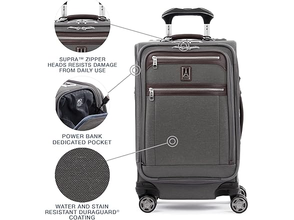 Travelpro Platinum Elite Softside Expandable Carry on