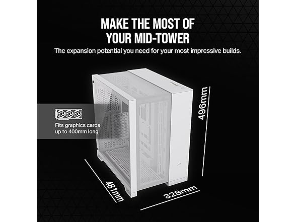 CORSAIR 6500D AIRFLOW Mid-Tower ATX PC Case