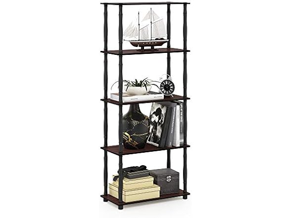 Dark Cherry/Black, 5-Tier