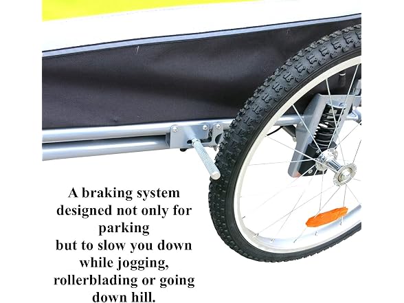 Booyah Extra Large Pet Bike Trailer Dog Stroller