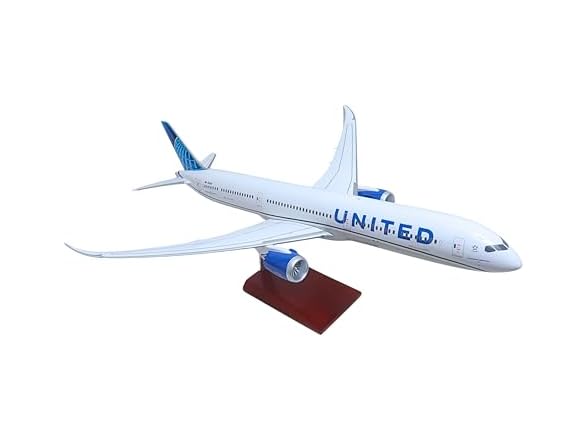 SkyMarks Elite United 787-10 1/100 Scale Model Airplane