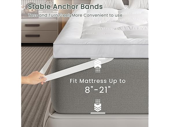 FLEXPEDIC Mattress Topper Queen