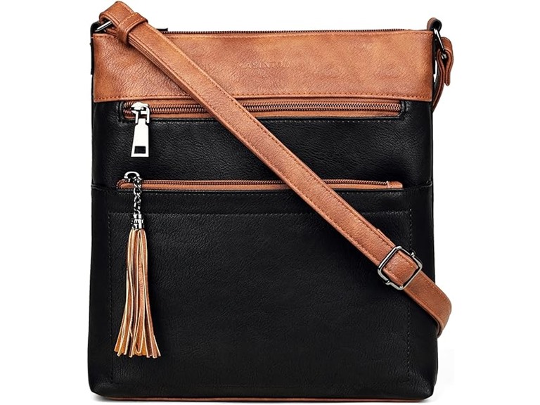 Multi Pocket Casual Crossbody Bag