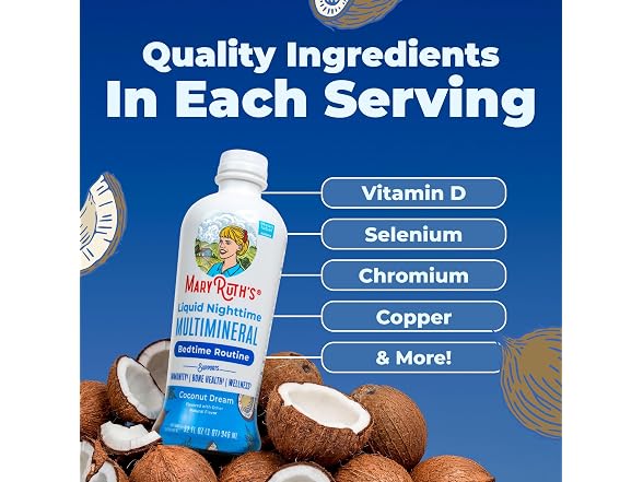MaryRuth's Liquid Nighttime Multimineral