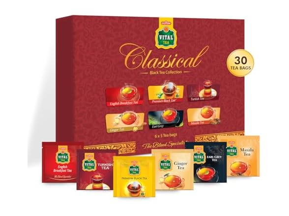 Vital Tea Black Sampler 30ct