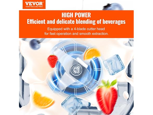 Professional Blender with Shield, Commercial