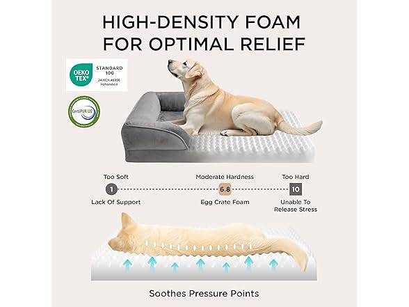 Bedsure XL Orthopedic Dog Bed for Extra Large Dogs