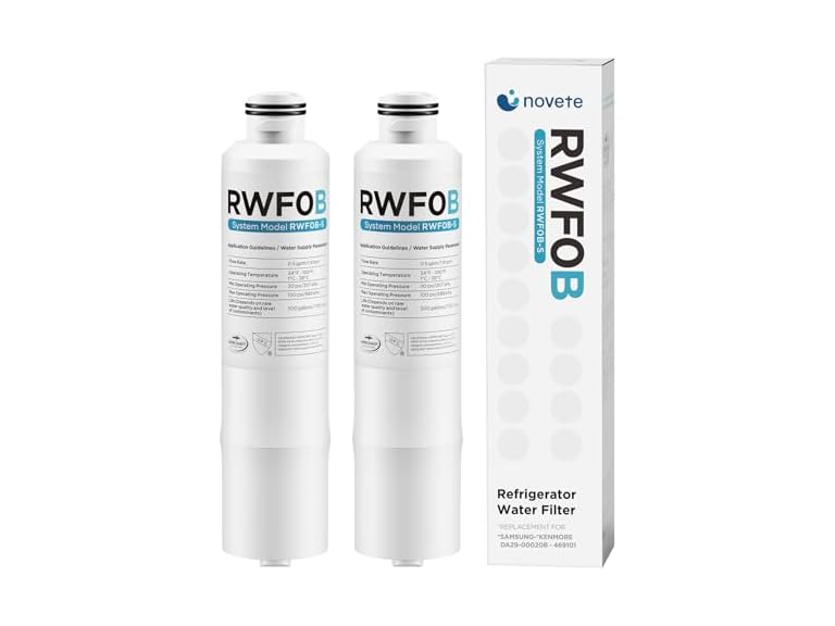 NOVETE BC027225090010 refrigerator water filter repl