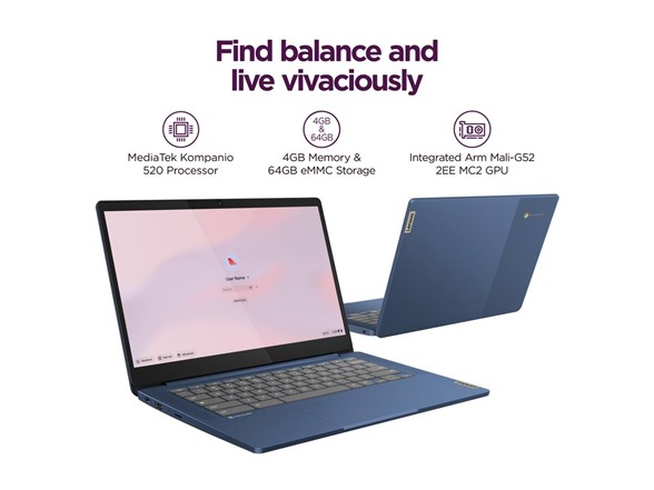 Lenovo IdeaPad Slim 3 14" Chromebook