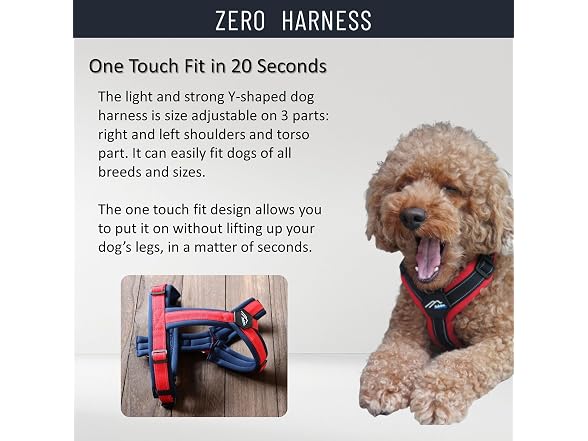 Zero Dog Harness Designed by RATIA