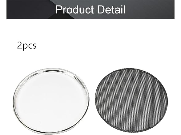 Fielect 2Pcs 5 inches Speaker Grill