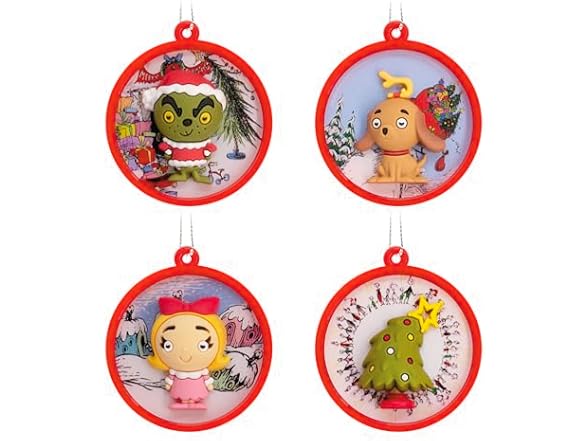 Hallmark How The Grinch Stole Christmas Ornaments
