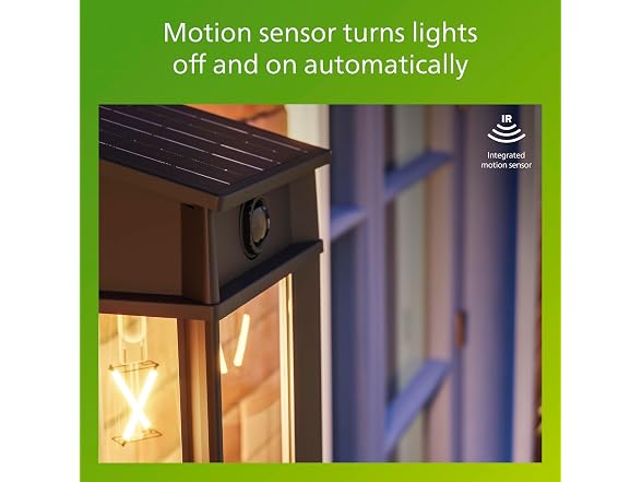 Philips Solar LED Wall Light Motion