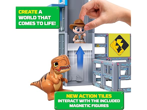 Tile Town Jurassic World Tiles Set