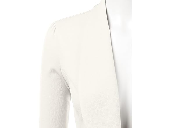 DOUBLJU Lightweight Thin 3/4 Sleeve Open