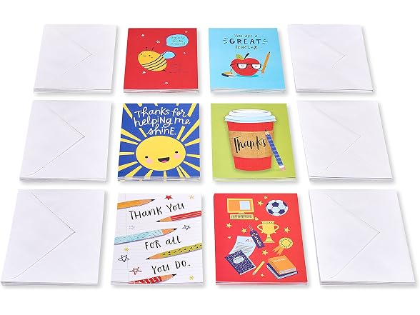 American Greetings Teacher Thank You 48ct
