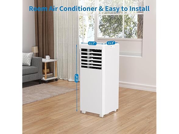 Towallmark 8,000 BTU 3-In-1 Portable Air Conditioner