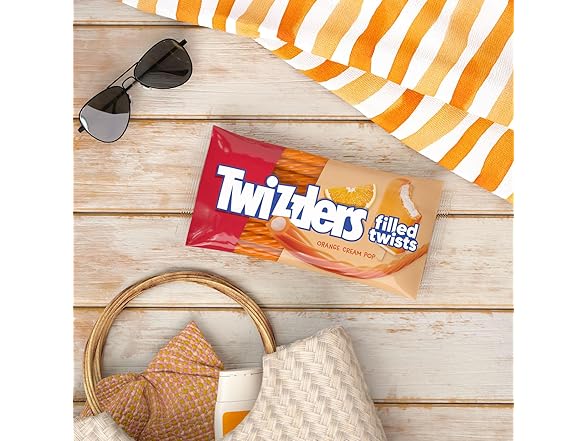 (6-Pack) Twizzlers Orance Cream, 11 oz