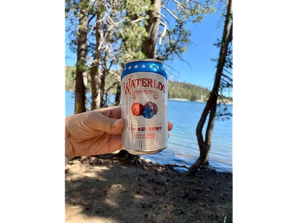 24PK Waterloo Sparkling Water, Summer Berry