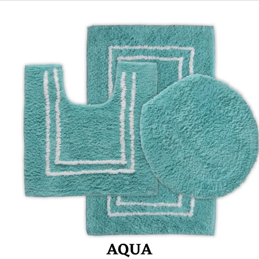 3-Piece Tufted Cotton Bath Rug Set - Gallery 14