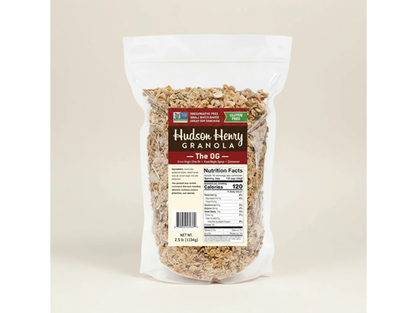 (6pk) Hudson Henry Granola - OG + Pecans & Chocolate