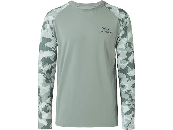 Bassdash Men (L) UPF Fishing Tee Long Sweatshirts