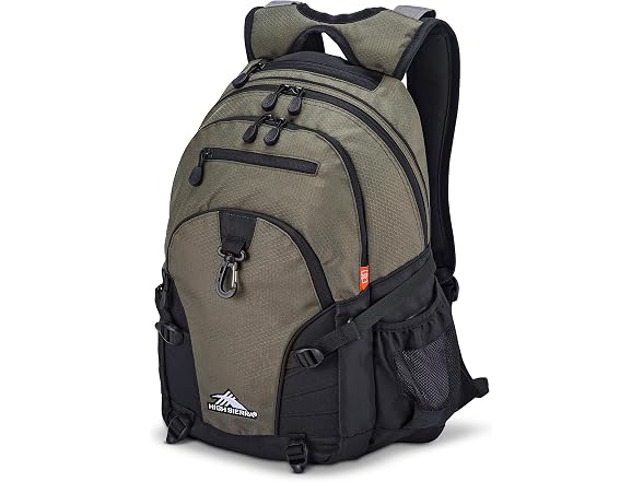 High Sierra Loop-Backpack with Tablet Sleeve, Olive