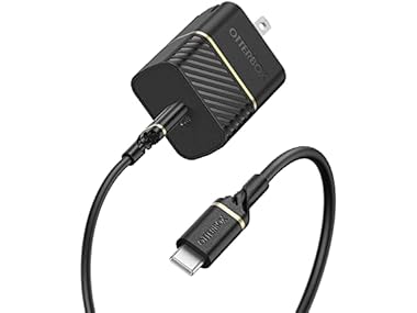 $9.99, Was $34.99, 71% Off! (BUNDLE) OtterBox 20W USB-C Wall Charger & OtterBox USB-C Cable dealfomo