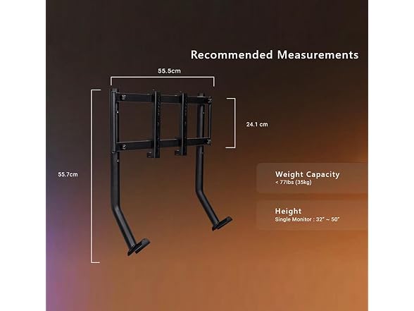 Thermaltake GR300 Monitor Stand, Black