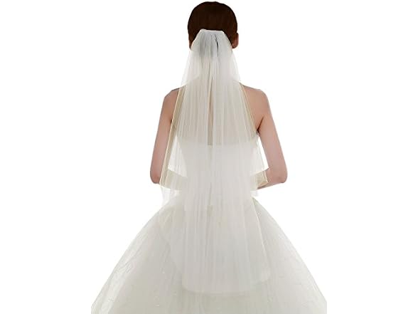 Edith Qi Women (Free Size) Simple Tulle Party