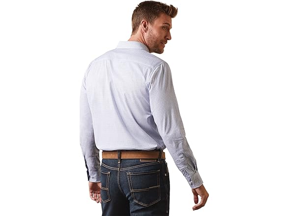 Ariat Mens Medallion Stretch Modern Fit Shirt (XS)