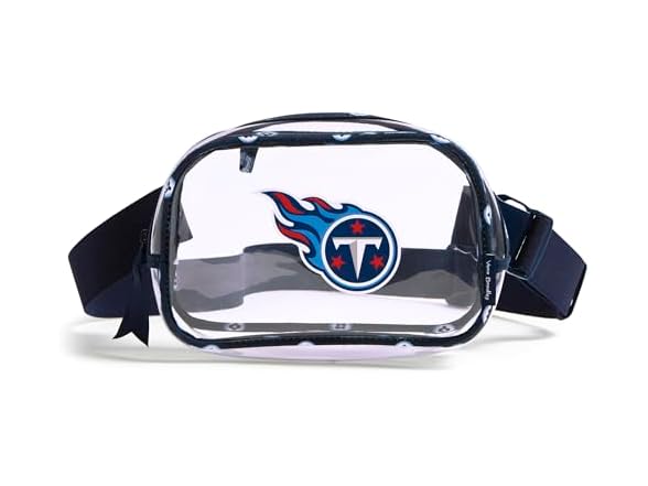 Vera Bradley NFL Titans Clear Belt Bag