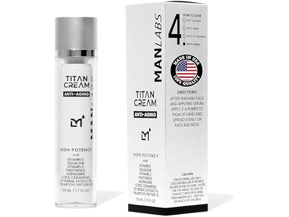 Titan Anti-Aging Mens Face Cream