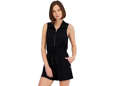 $13.99, Was $79, 82% Off! Spyder Women Harmony Scuba Knit French Romper dealfomo