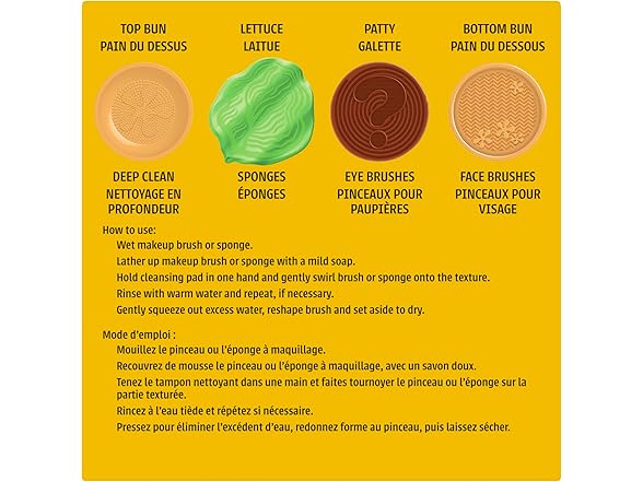 wet n wild SpongeBob Sponge & Brush Cleansing Pads