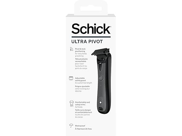Schick Ultra Pivot Body Trimmer for Men