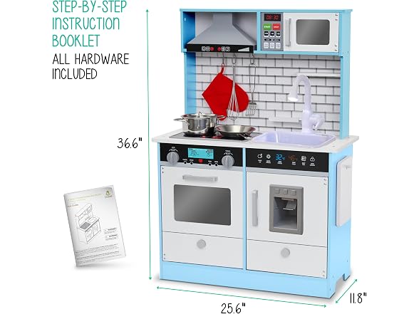 Small Kitchen Set Blue