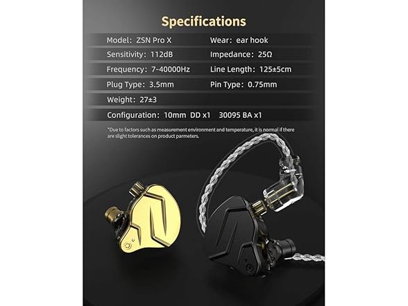 KZ Airloop Pro X Earbuds w/Mic