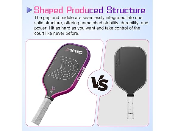 DGYGQ Carbon Fiber Pickleball Paddle
