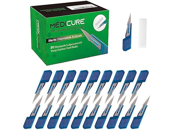 Medicure Disposable Scalpels-Multi Sizes
