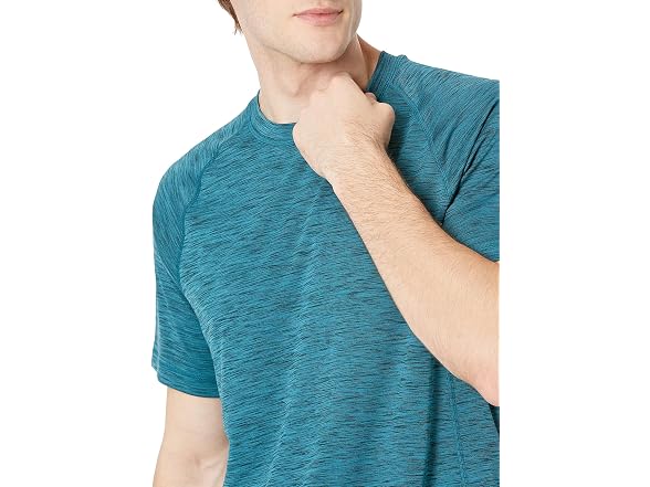 Amazon Essentials Quick-Dry UPF 50 Tee, Teal (XS)