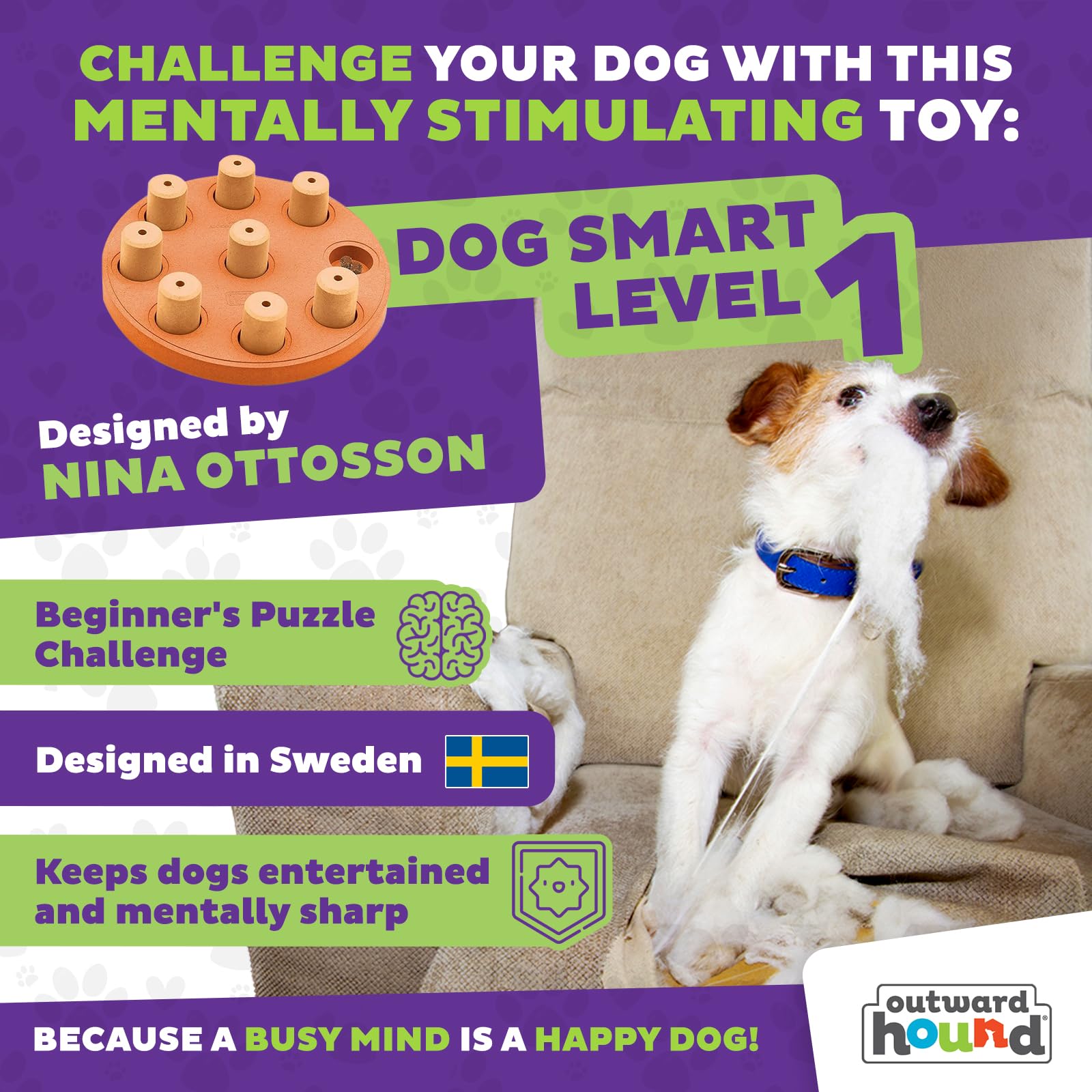 Outward Hound Dog Smart Treat Puzzles - Gallery 32